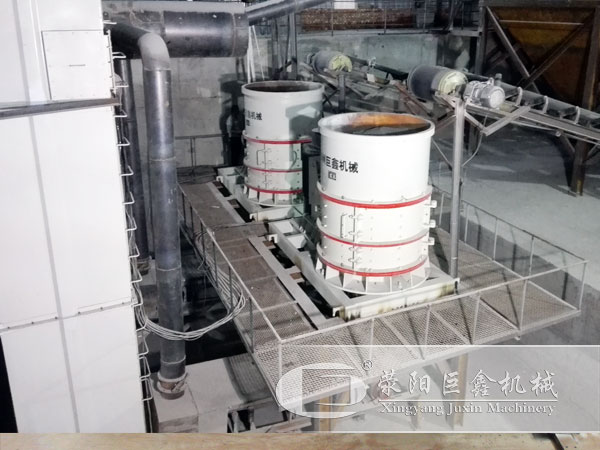 復合式破碎機客戶現場